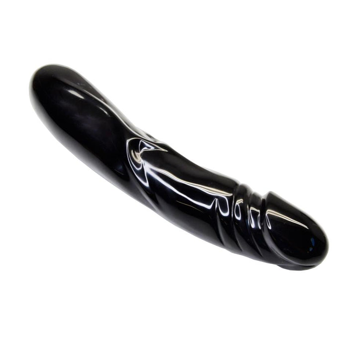 Obsidian Fallos – Svart Obsidian Kristalldildo