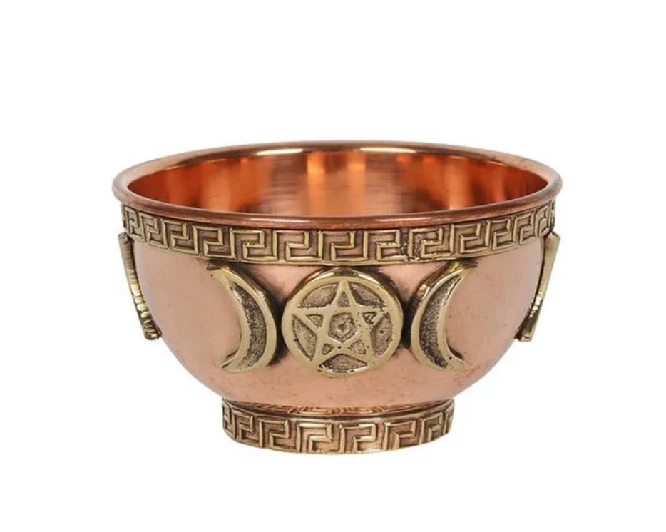 Rituell kopp i koppar